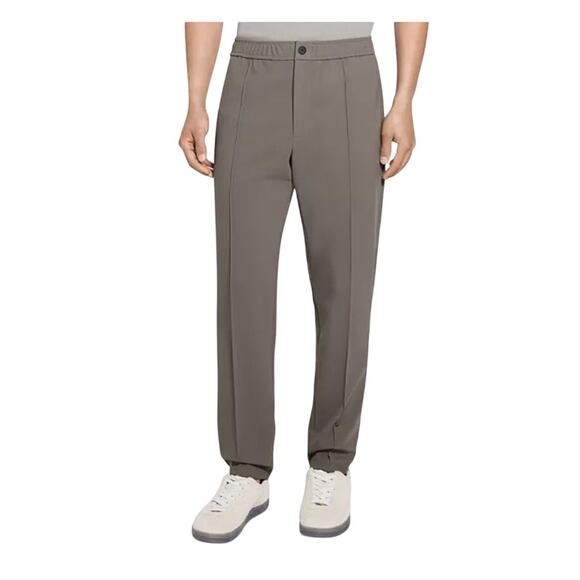 Theory Other - NWT Theory Men's Curtis Drawstring Precision Ponte Pants SZ 34 Grey Workwear